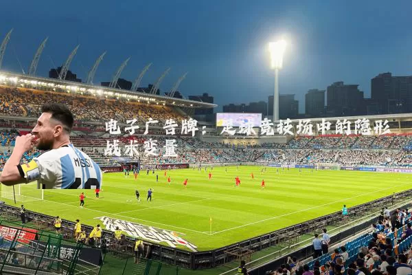 电子广告牌:足球竞技场中的隐形战术变量